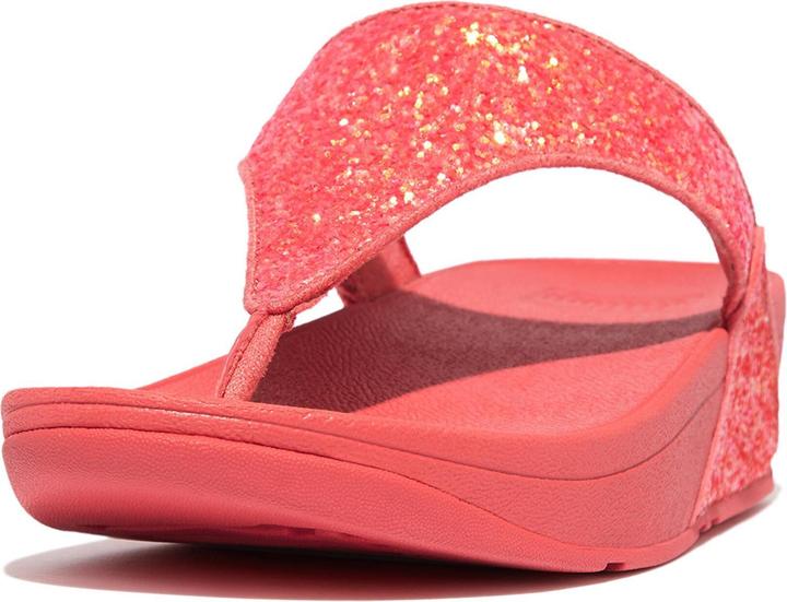 Produktbild Fitflop Lulu Glitter Toe-Thongs PU Glitter - Slippers - ROZE - Dames - Maat 39 (39)