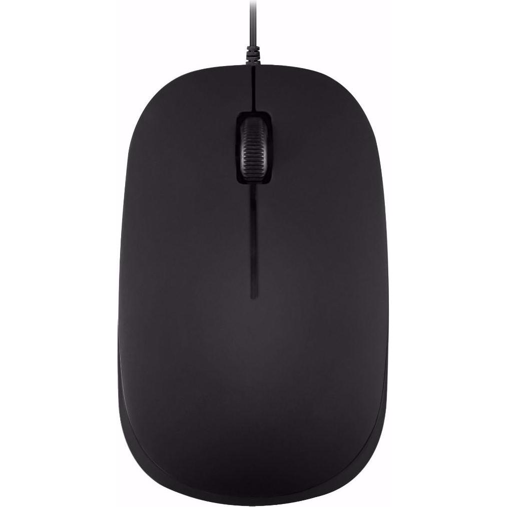 Perixx MUS-6B-01-BG (Kabelgebunden), Maus, Schwarz