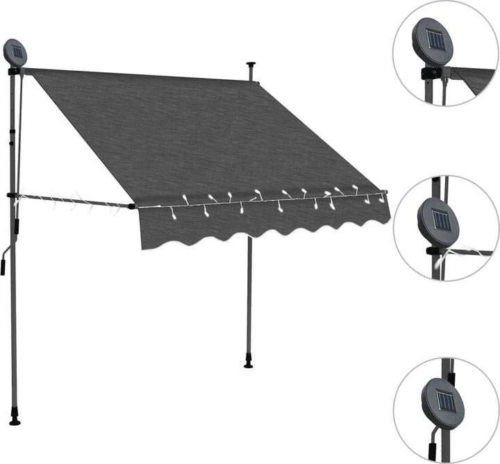 Produktbild vidaXL Einziehbare Markise (1.20 m)