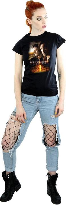 Image du produit Supernatural T-shirt en coton à l'effigie de l'affiche Femme/Femme (M)