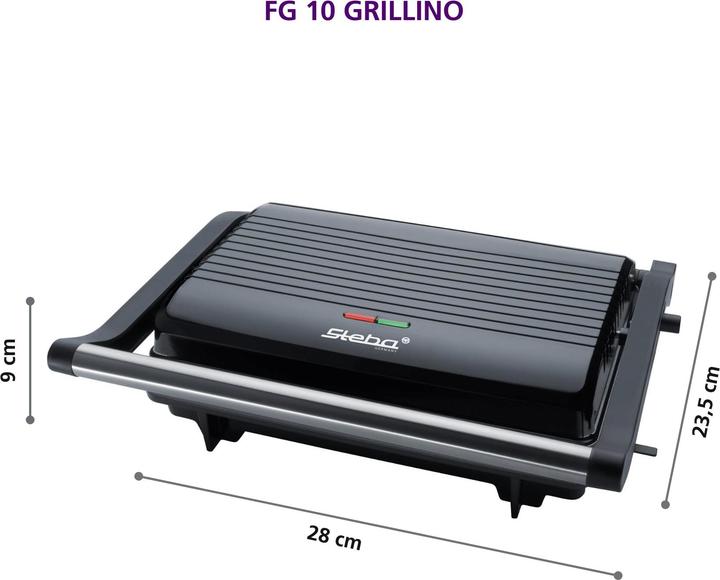 Actual product image Steba Kontaktgrill FG 10 GRILLINO