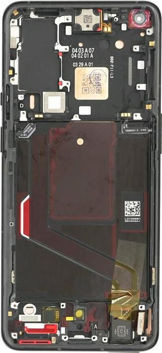 Produktbild OEM Display-Einheit + Rahmen für OnePlus 9 Pro schwarz