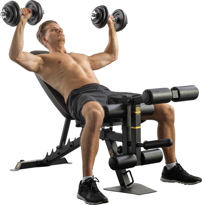 Produktbild Tunturi Centuri verstellbare Hantelbank mit Bauch- und Beintrainer UB100