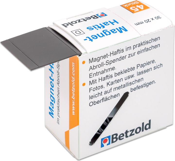 Betzold Magnet-Haftis im praktischen Abroller (45 x)