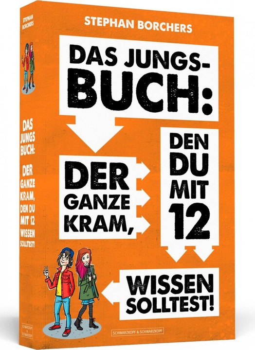 Produktbild Das Jungs-Buch: Der ganze Kram, den du mit 12 wissen solltest (Deutsch, Stephan Borchers, 2019)