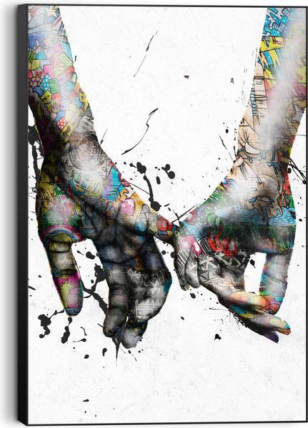 Reinders Framed Deco Panel 60x90 cm Pinkies (60 x 90 cm)