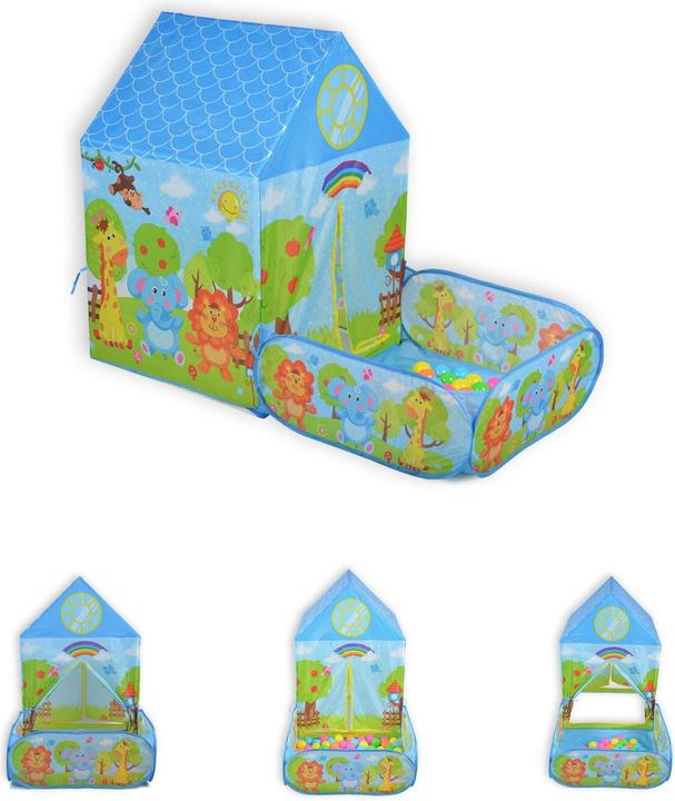 Moni 2 in 1 Spielzelt Zoo 995-5001E