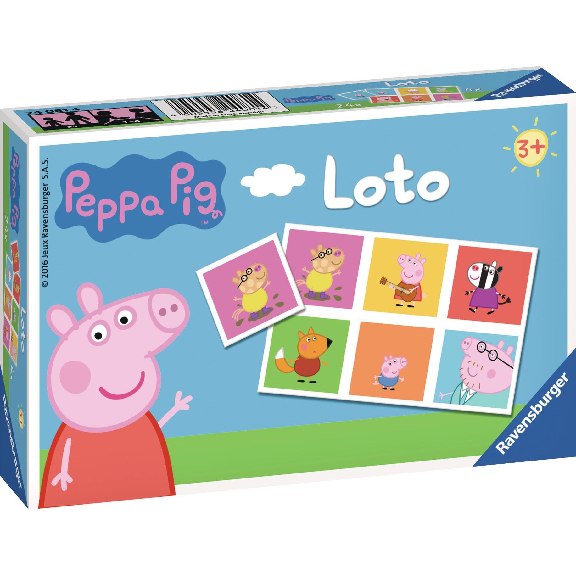 Ravensburger Loto Peppa Pig, Versione Francese (Francese)
