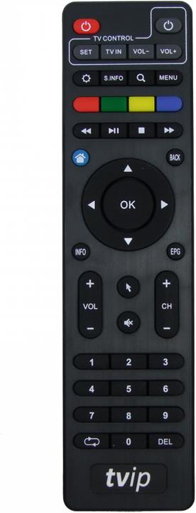 Produktbild TVIP Fernbedienung zu S-Box Serie (Gerätespezifische Fernbedienung, Infrarot, Bluetooth)