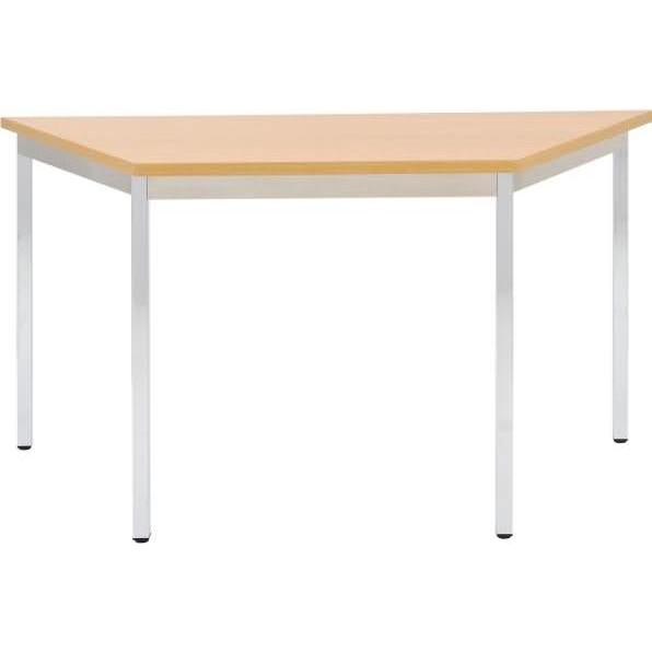 Bisley, Schreibtisch, Mehrzwecktisch Trapez Gestell aus Stahl 30 x 30 mm verchromt H 740 x B...