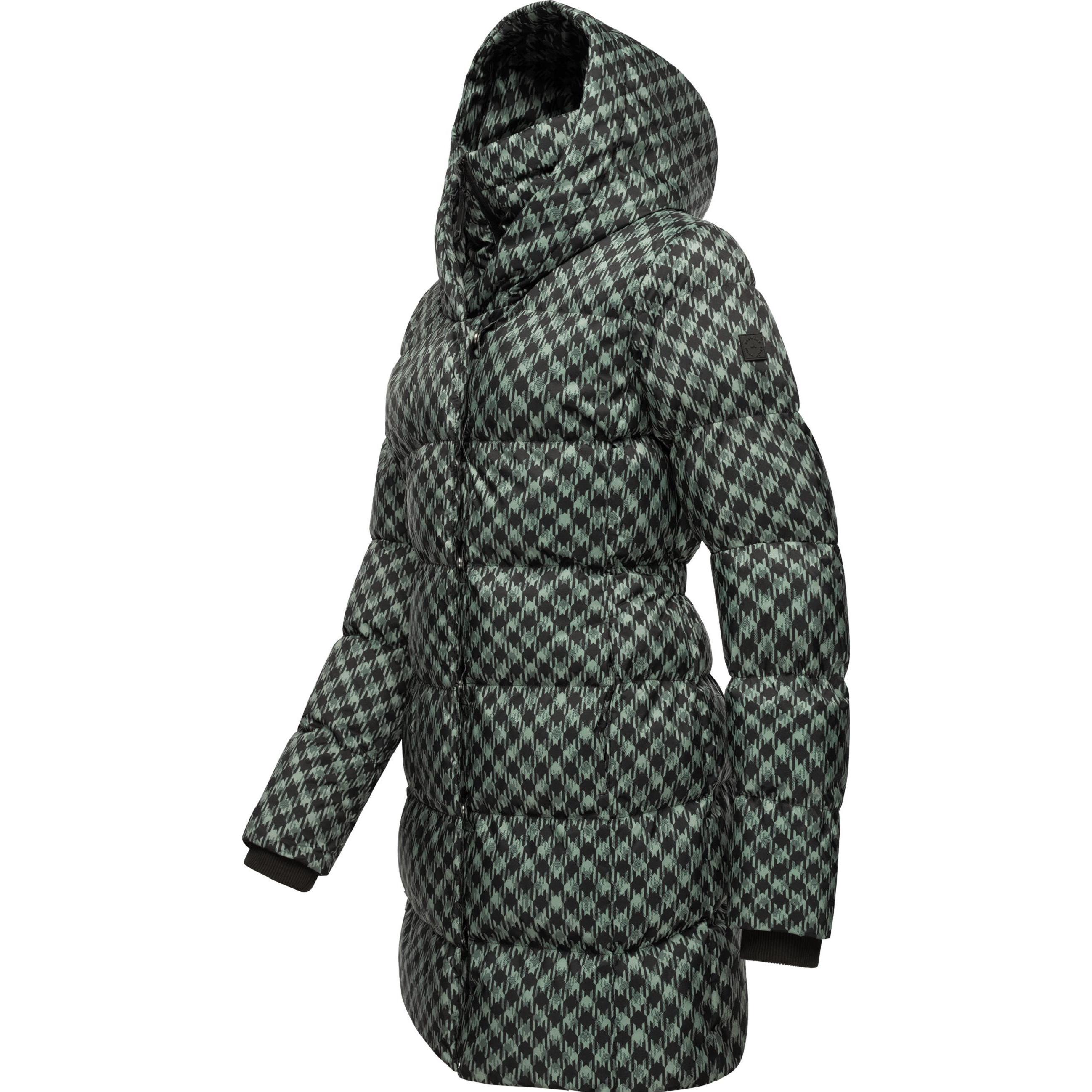 Thumbnail - Ragwear, Damen, Jacke, Niara Print (S), Grün, S