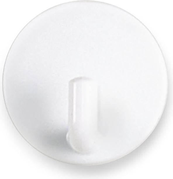 Image du produit Inofix Crochet adhésif rond, blanc, 2 pièces