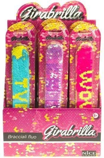 Immagine prodotto Nice Group Armband mit Neon-Mix-Pailletten