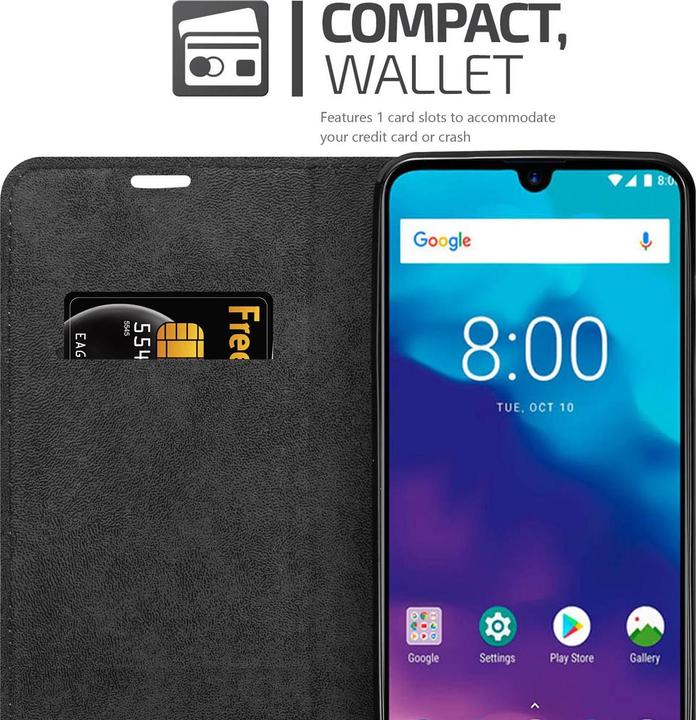 Produktbild Cadorabo Book Invisible Magnet Cover (ZTE Blade V10 Vita)