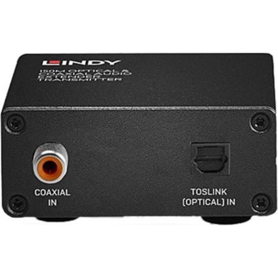 Thumbnail - Lindy 70456 Audio-/Video-Leistungsverstärker AV-Sender & -Empfänger Schwarz (0.03 m, TOSLINK), Audio Kabel