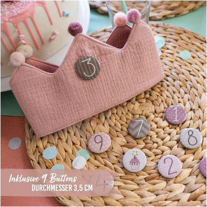 Actual product image Papierdrachen Birthday crown