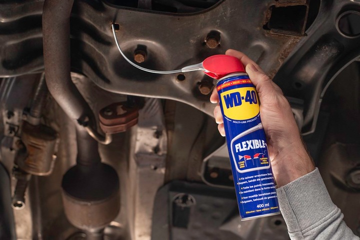 Actual product image WD-40 Creeping oil with flexible trunk (400 ml)
