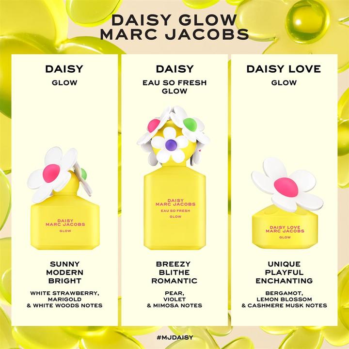 Immagine prodotto Marc Jacobs Daisy Glow Eau De Toilette 50ml (Eau de toilette, 50 ml)