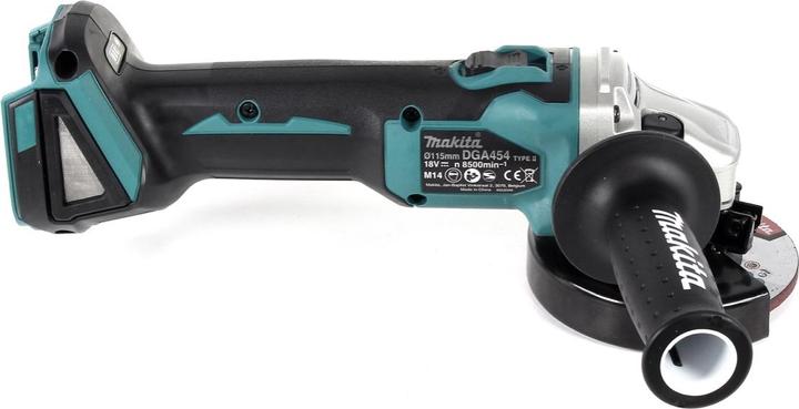 Actual product image Makita DGA 454 Z Battery angle grinder 18V 115mm Solo - without battery, without charger (115 mm)
