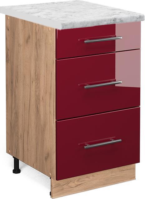 Bordeaux high gloss, Red