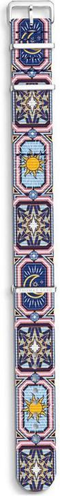 Actual product image Thomas Sabo Watch Strap Code TS Nato Colourful Night Sky (20 mm, Textile (Natoband))