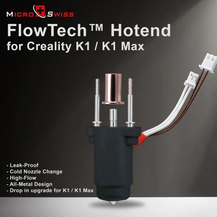 Produktbild MicroSwiss Micro Swiss FlowTech Hotend for Creality K1 / K1 Max (Hotend)