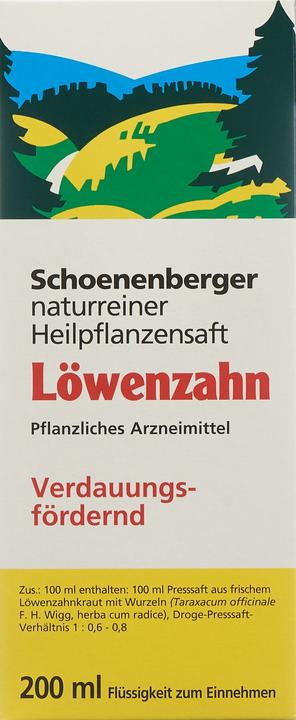 Produktbild Schönenberger Löwenzahn Heilpflanzensaft
