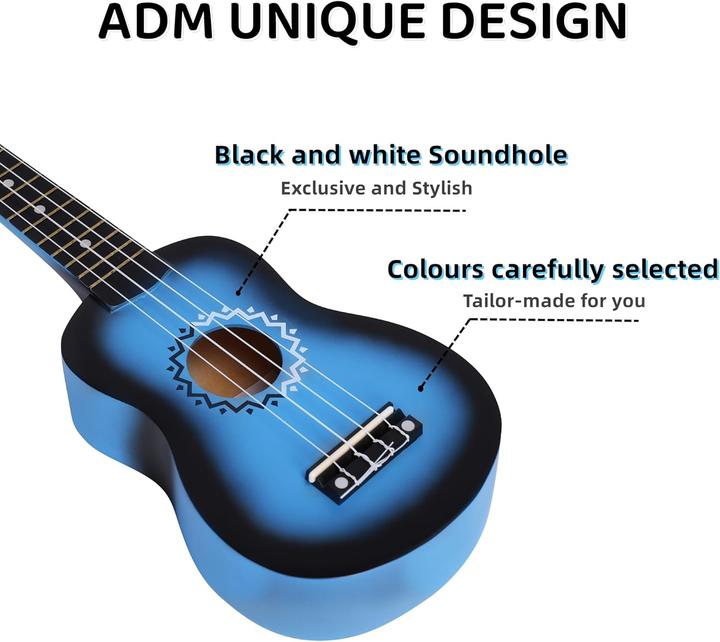 Actual product image Ukulele Starterset (Soprano)
