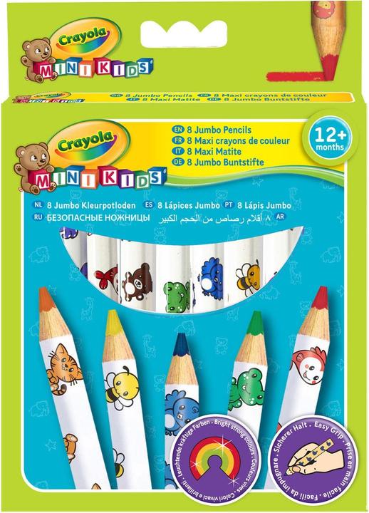 Image du produit Crayola Mini Kids - Stylo épais (8x)