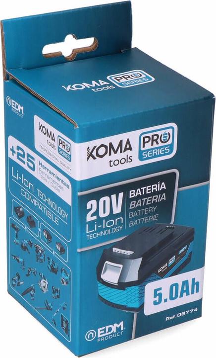 Produktbild Koma Tools Wiederaufladbare Lithiumbatterie Pro Series (20 V)