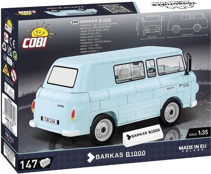 Produktbild Cobi 147 PCS YOUNGTIMER /24600/ BARKAS B1000