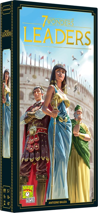 Actual product image Repos Production 7 Wonders Leaders (extension 1) (f) (French)