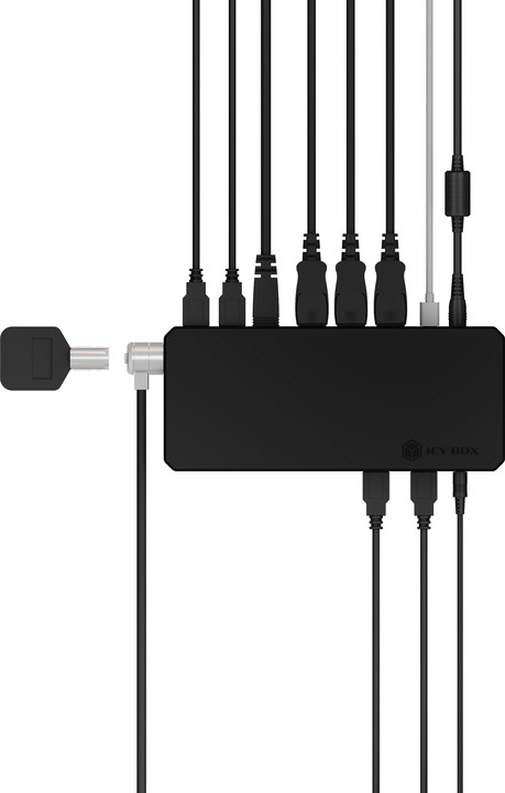 Produktbild Icy Box IB-DK2254AC (USB-C, 14 Ports)