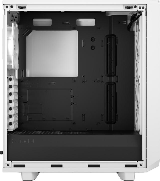Actual product image Fractal PC Case Meshify 2 Compact Lite White (ATX, mATX, Mini-ITX)