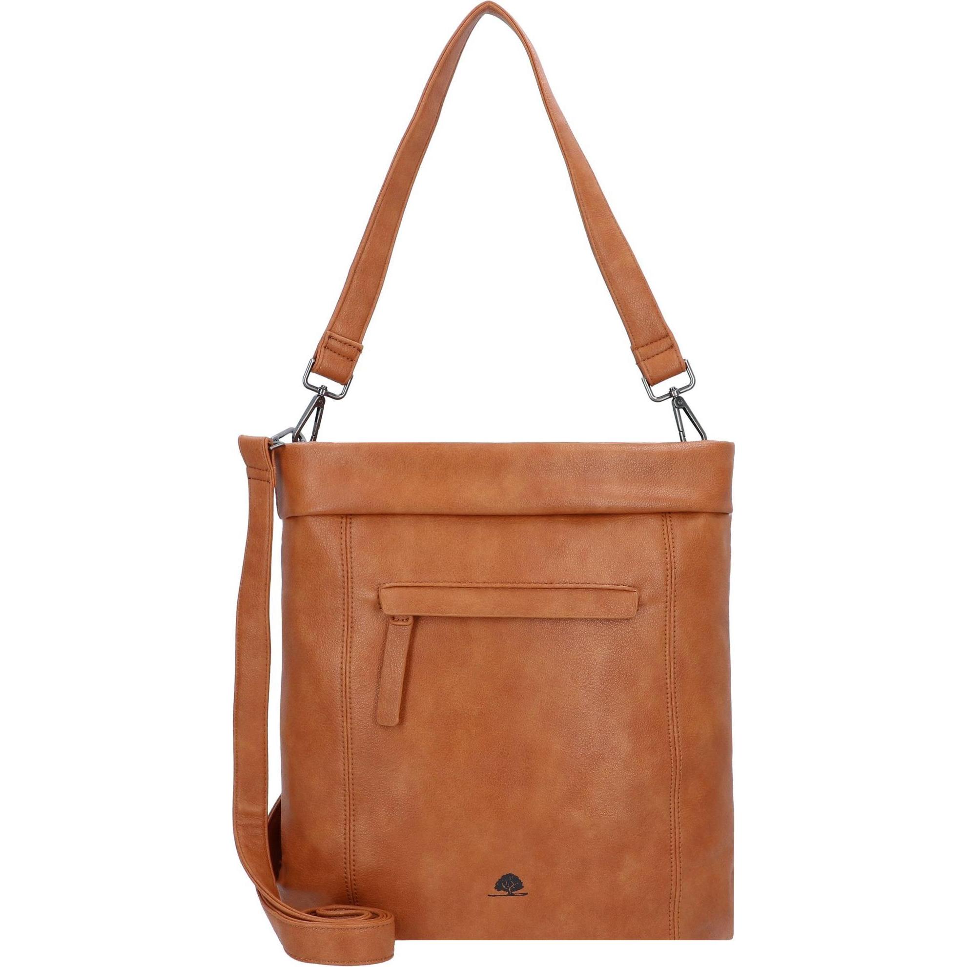 Greenburry, Handtasche, Mad'l Dasch Liselotte Schultertasche 31 cm, Beige