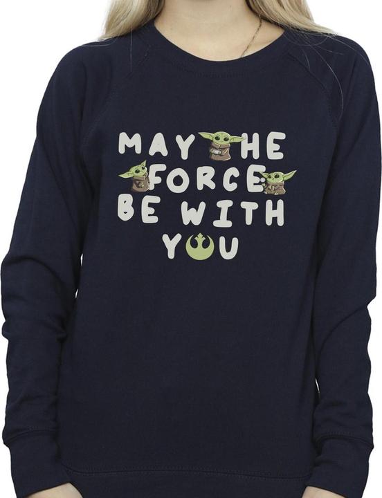 Produktbild Star Wars The Mandalorian Grogu May The Force Be With You Sweatshirt (XL)