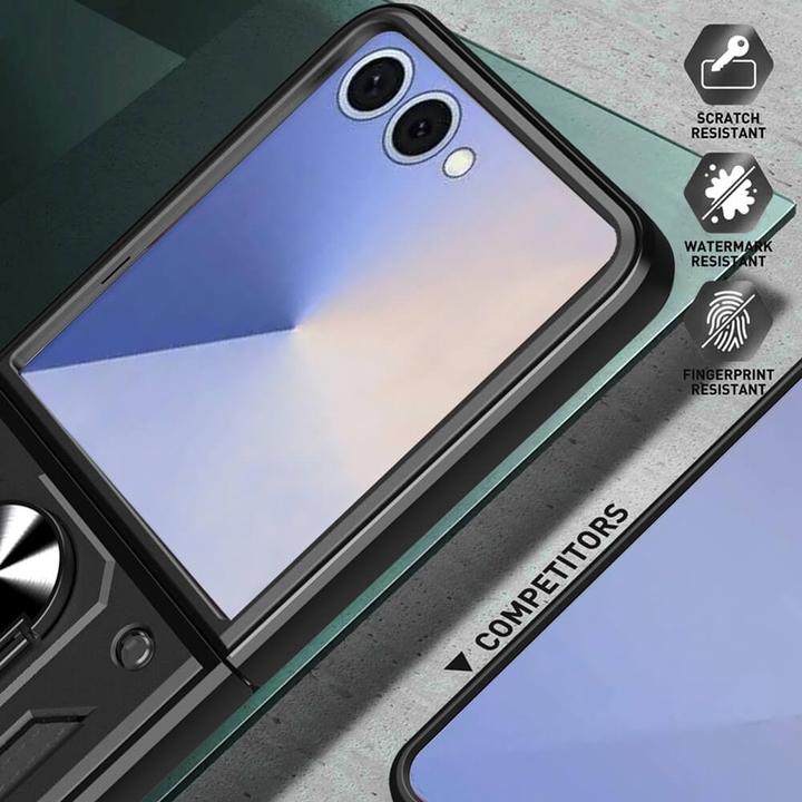 Produktbild Cover-Discount Galaxy Z Flip7 - Armor Case mit Kickstand (Samsung Galaxy Z Flip7)