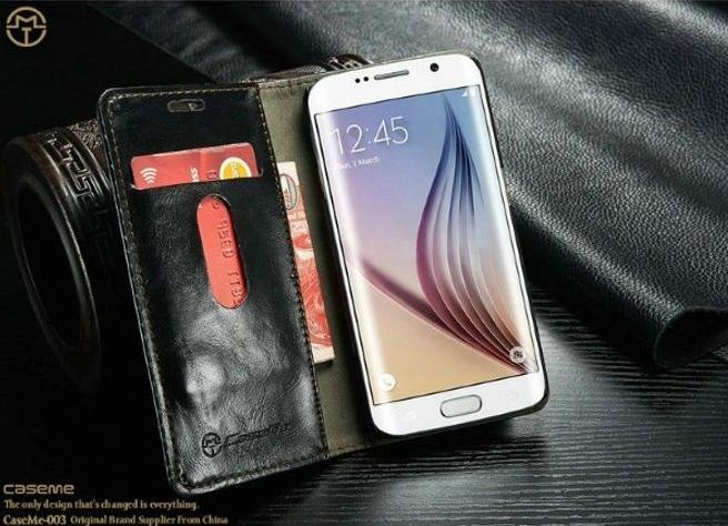 Immagine prodotto Caseme Copertina in pelle classica (Samsung Galaxy S6 Edge)
