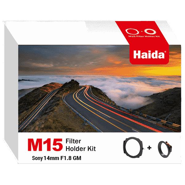 Produktbild Haida M15 Kit zu Sony 14mm f1.8 GM Objektiv (Magnet Filterhalter, 150 mm)