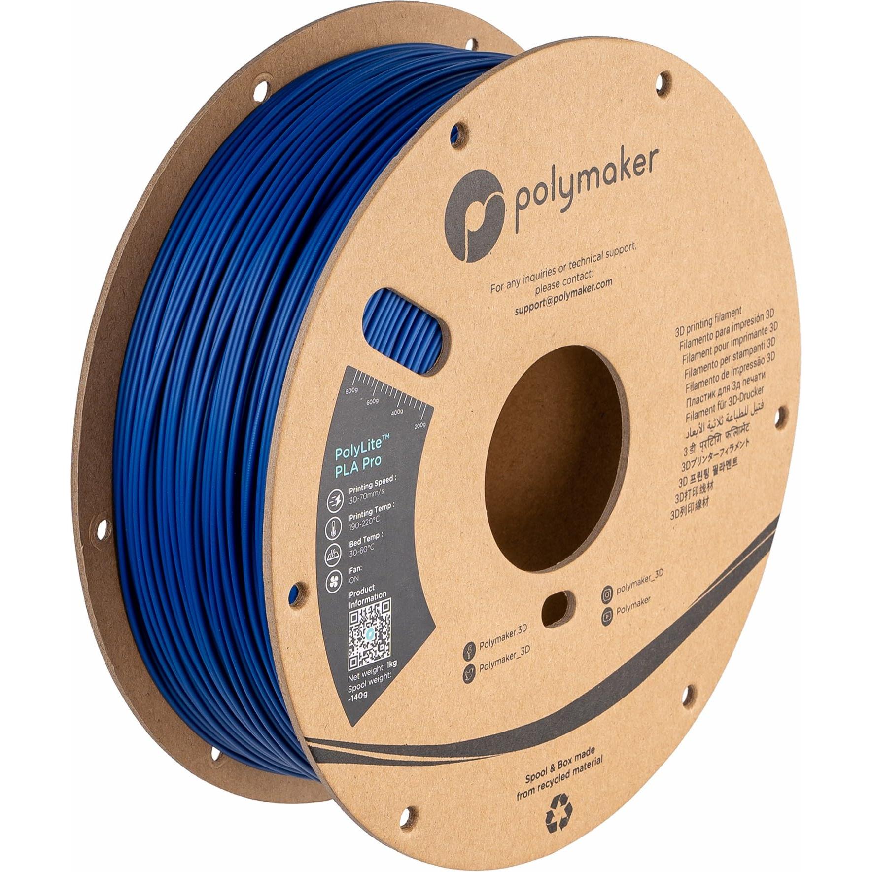 Polymaker PolyLite PLA (PLA, 1.75 mm, 1000 g), 3D Filament