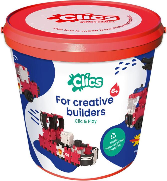 Actual product image Clics Fire brigade building blocks in Emmer