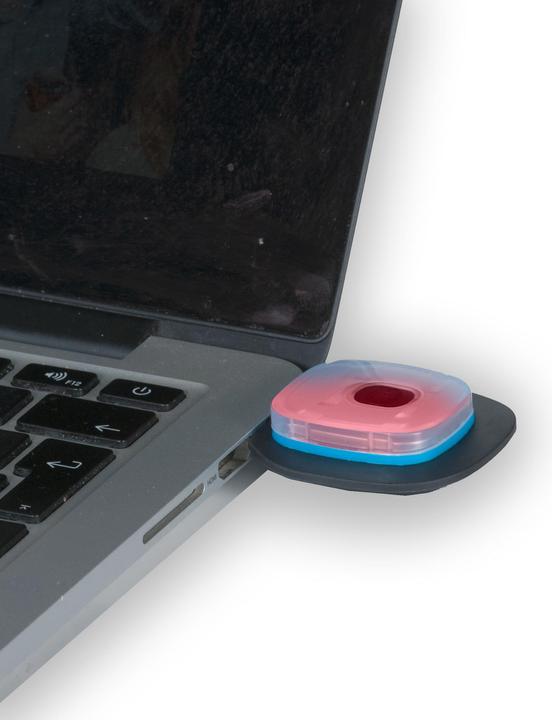 Actual product image Schönenberger Beanie LED Head Light USB Navy (One size)