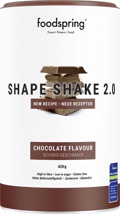 Foodspring Shape Shake 2.0 (Cioccolato, 1 pz., 420 g)