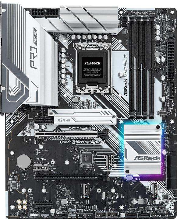 Produktbild AsRock Z790 Pro RS (LGA 1700, Intel Z790, ATX)