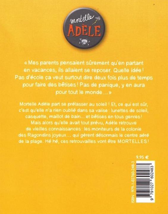 Produktbild Bayard Jeunesse Mortelle Adèle (Französisch, Mr Tan, Le Feyer Diane, 2017)