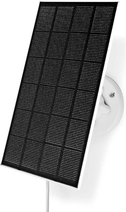 Produktbild Nedis Sonnenkollektor 4.5 V DC 0.5 A A Micro USB Seillänge: 3.00 m Zubehör für: WIFICBO30WT (3 W)