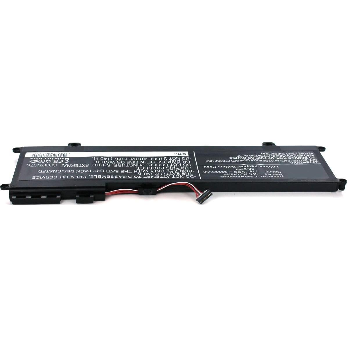 AGI Akku kompatibel mit Samsung Ativ Book 8 - Akku - 6.000 mAh (6000 mAh), Notebook Akku, Schwarz