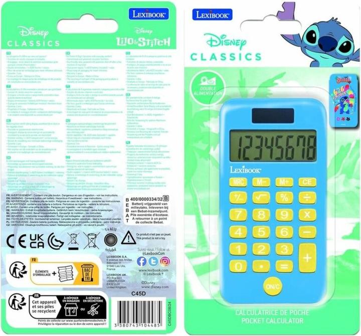 Actual product image Lexibook C45D (Batteries, Solar cells)