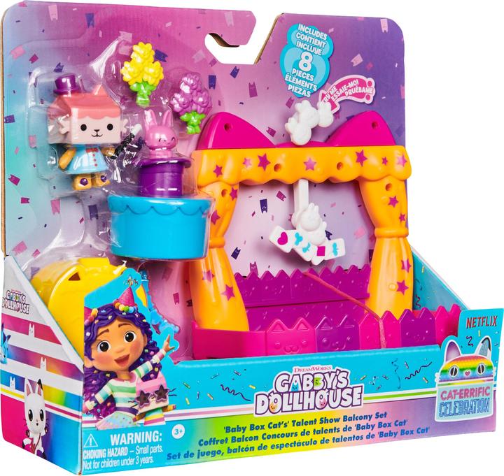 Gabby's Dollhouse Baby Box Talent Show Balcony