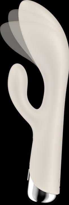 Actual product image Satisfyer Spinning Rabbit 1 Clitoris And G-Spot Stimulation Beige